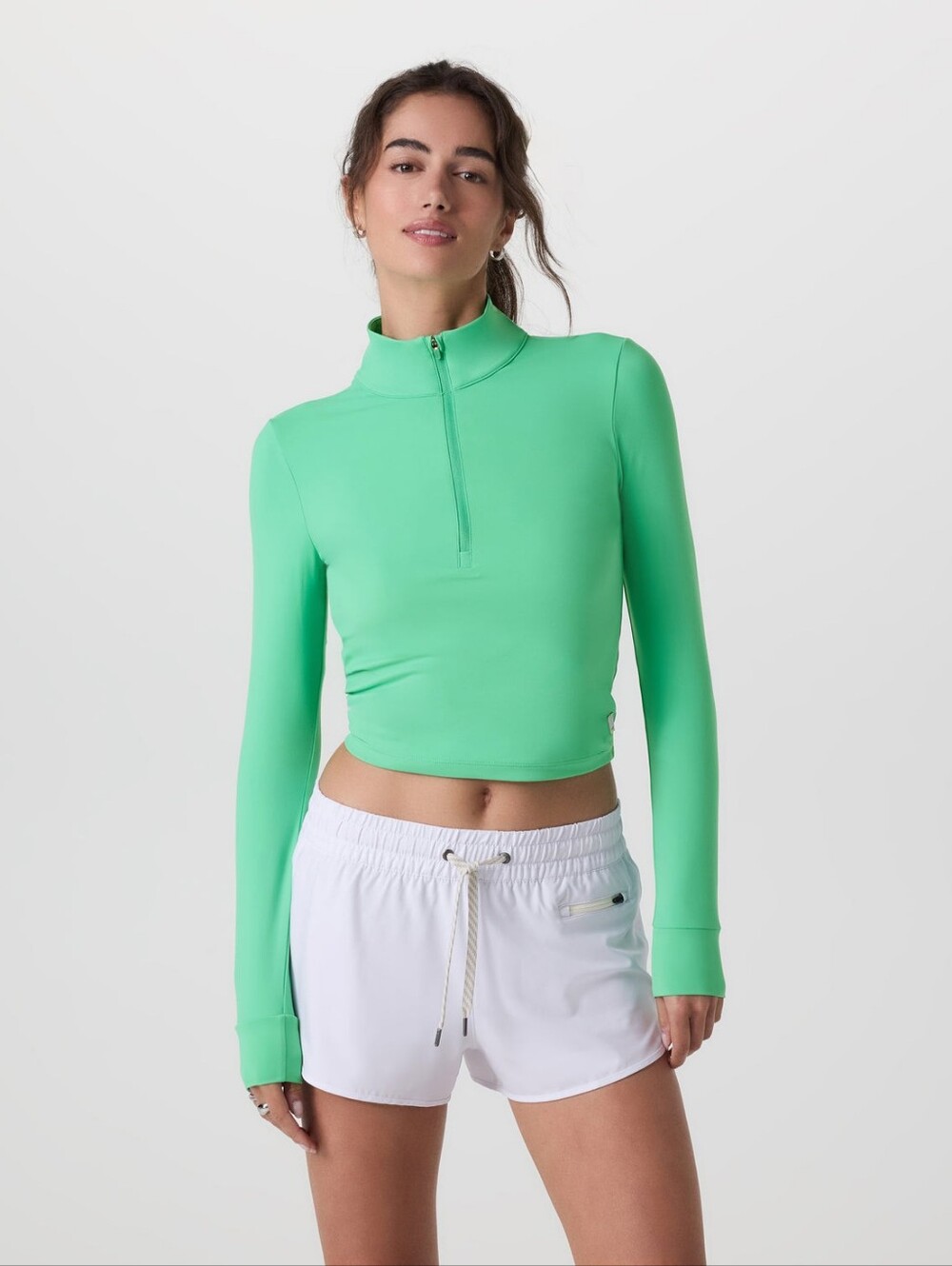Vuori Studio Half-Zip Light Bergamot S NEW NWT